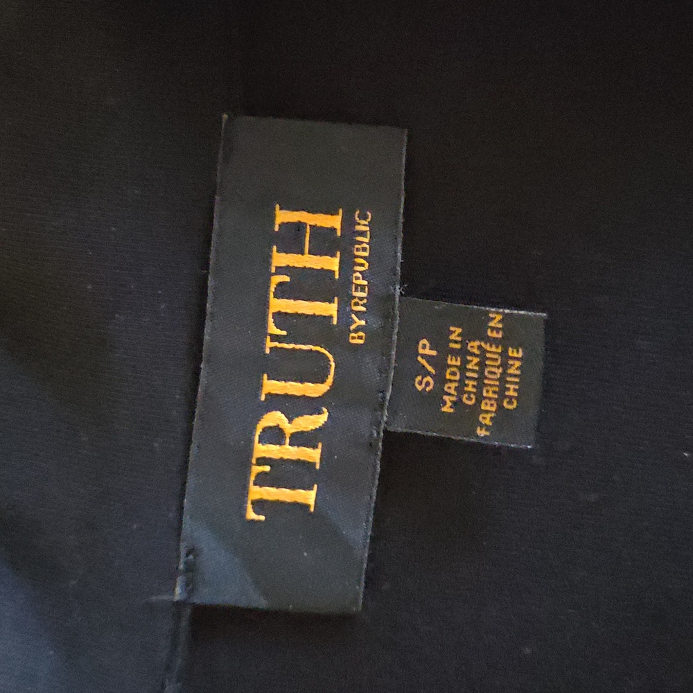 Truth Black Button Down Top - image 3